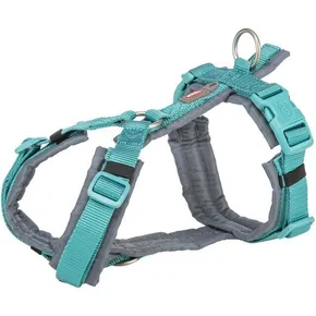 Premium trekingový postroj, aqua/grafitS-M: 44-53/20 mm